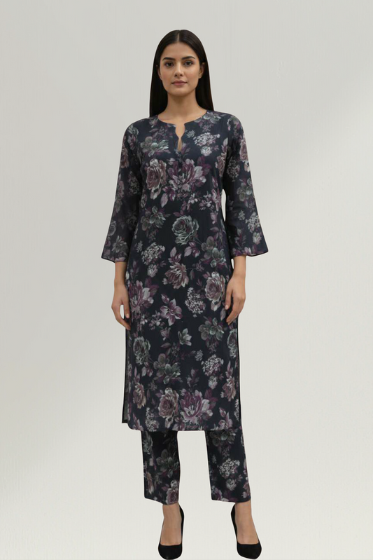 WINTER CASUALS VOL III | 2 PIECE | KHADDAR SUIT | D-3334