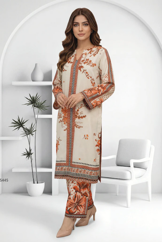 GULZAR VOL 2 | 2 PIECE | LINEN SUIT | D-5445