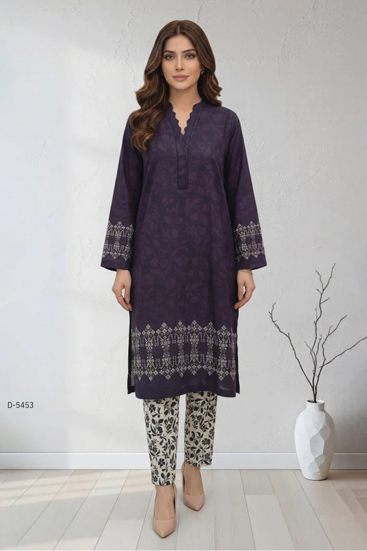 GULZAR VOL 2 | 2 PIECE | LINEN SUIT | D-5453
