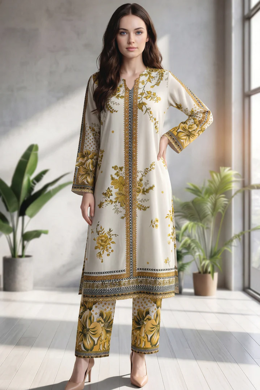 GULZAR VOL 2 | 2 PIECE | LINEN SUIT | D-5455