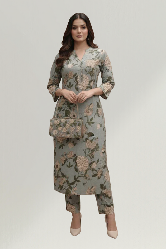 WINTER CASUALS VOL I | 2 PIECE | KHADDAR SUIT | D-6868