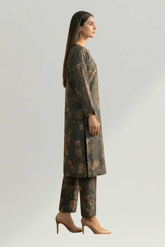 WINTER CASUALS VOL I | 2 PIECE | KHADDAR SUIT | D-6869