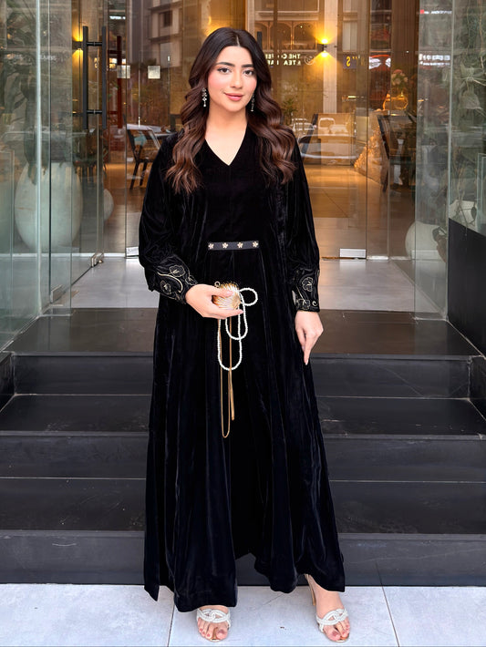 NOÜRR | 2 PIECE | PREMIUM LUXURY VELVET KAFTAN