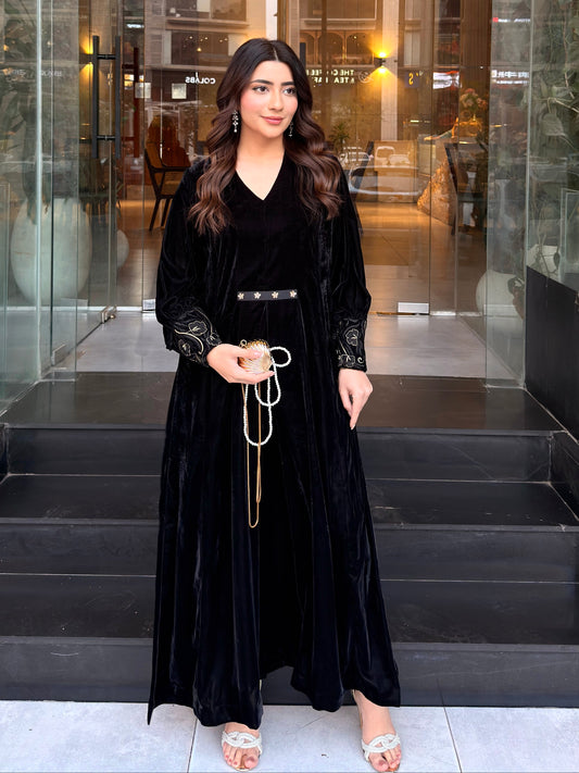NOÜRR | 2 PIECE | PREMIUM LUXURY VELVET KAFTAN