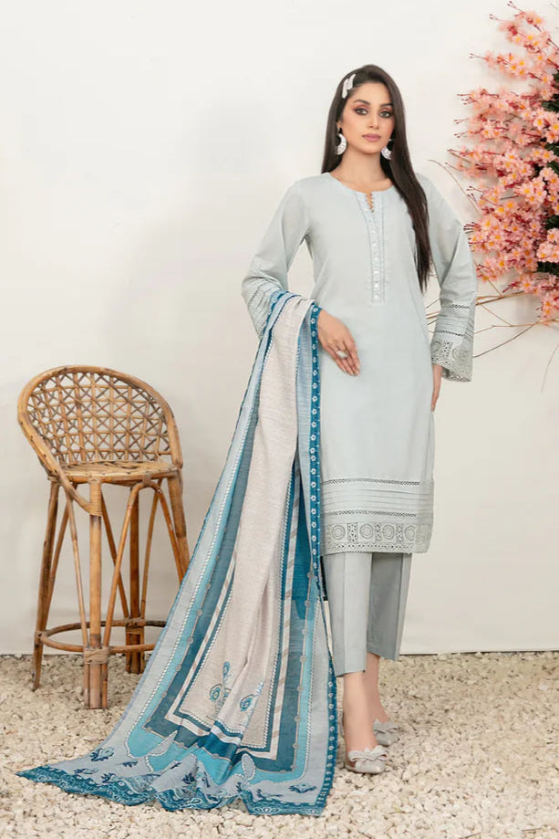 3 PIECE | ARMEEN VOL II | EMBELLISHED LAWN SUIT