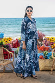 ALZANE | PRINTED SWISS MAXI DRESS