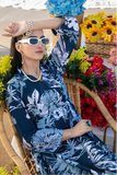 ALZANE | PRINTED SWISS MAXI DRESS