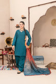 3 PIECE | PUSHPA | COTTON JACQUARD SUIT (THE FARSHI EDIT)