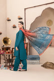 3 PIECE | PUSHPA | COTTON JACQUARD SUIT (THE FARSHI EDIT)