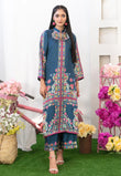 2 PIECE | DAMASK | PRINTED SILK SUIT - ALZENATK_D - 5204_S