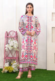 2 PIECE | DAMASK | PRINTED SILK SUIT - ALZENATK_D - 5207_S