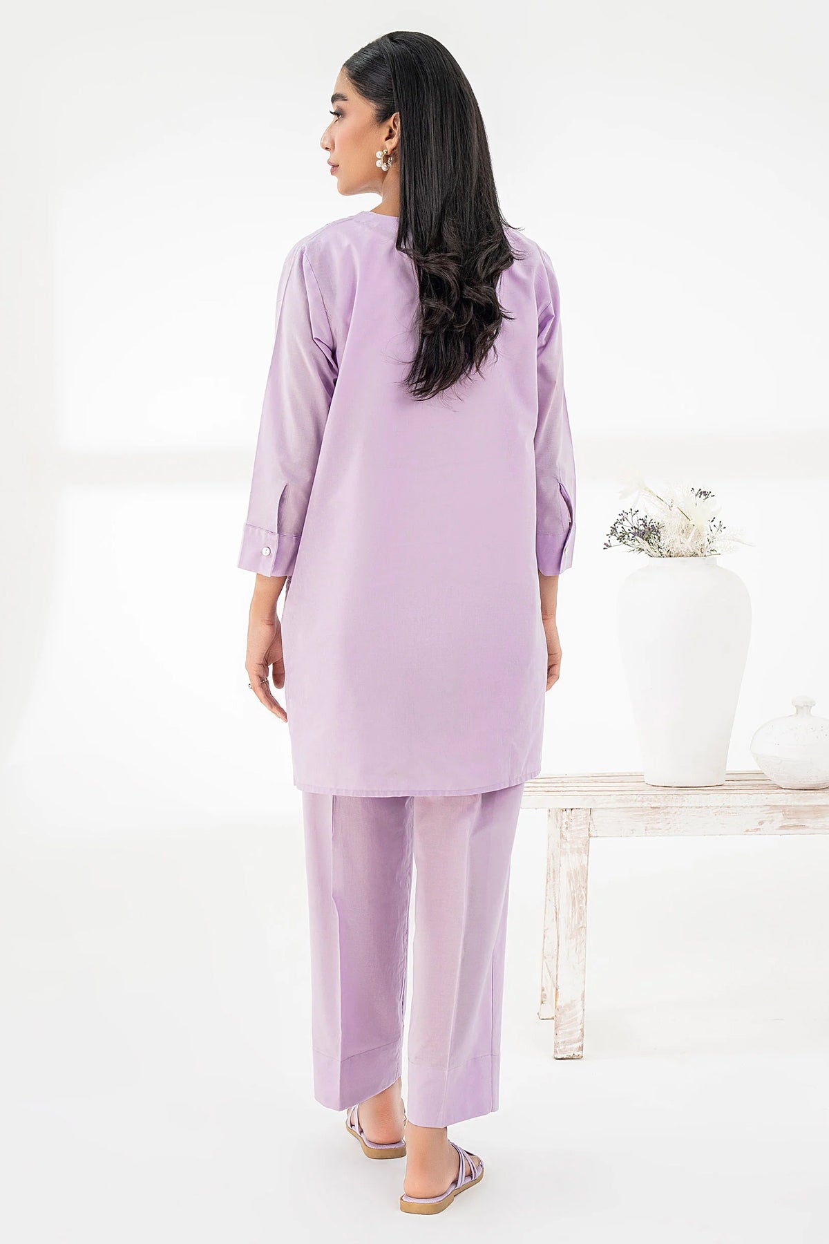 2 PIECE | EMBROIDERED CAMBRIC CO - ORD SET - ALZENAA0143SU - XS