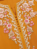 2 PIECE | EMBROIDERED CHIFFON SHIRT & DUPATTA - ALZENAAN - S108091 - XS