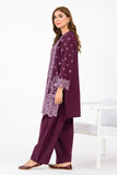2 PIECE | EMBROIDERED KHADDAR SUIT - ALZENAP8288SU - XS