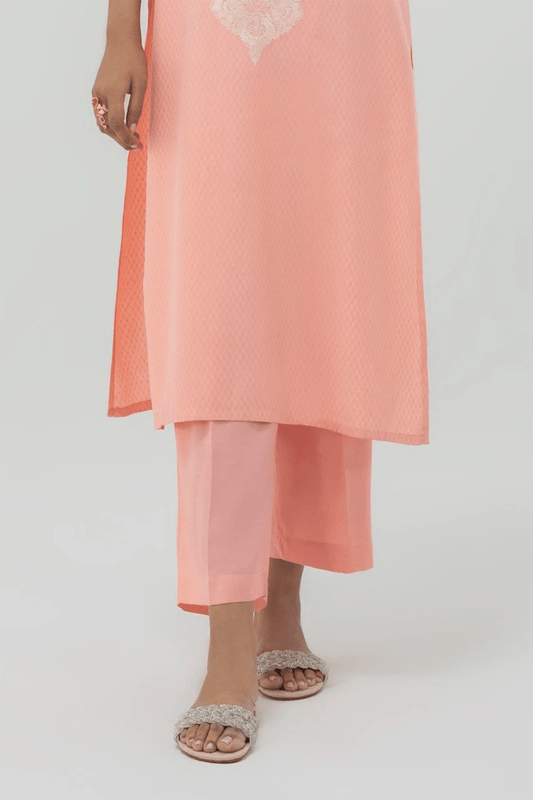2 PIECE | EMBROIDERED VISCOSE SUIT - ALZENASS23ESE226 - XSML