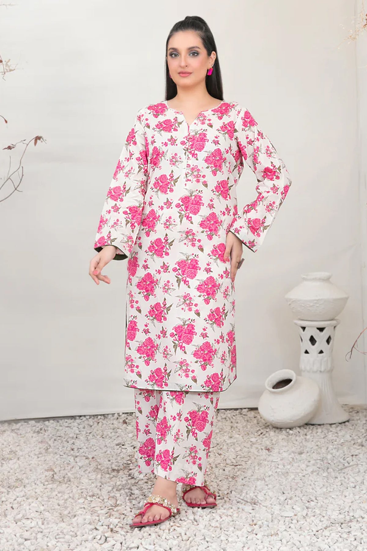 2 PIECE | NECLA VOL I | PRINTED COTTON SUIT - ALZENATK_D - 5236_S