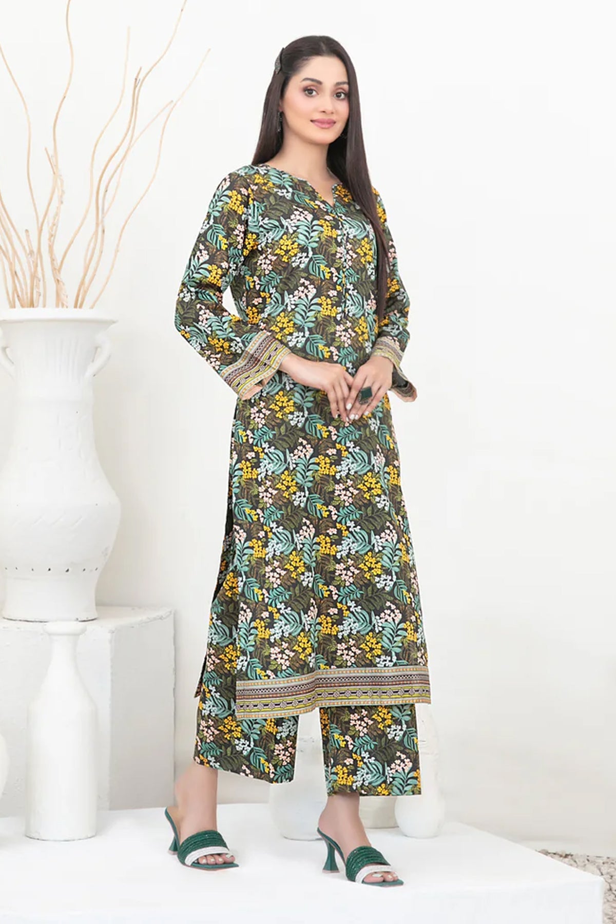 2 PIECE | NECLA VOL I | PRINTED COTTON SUIT - ALZENATK_D - 5248_S