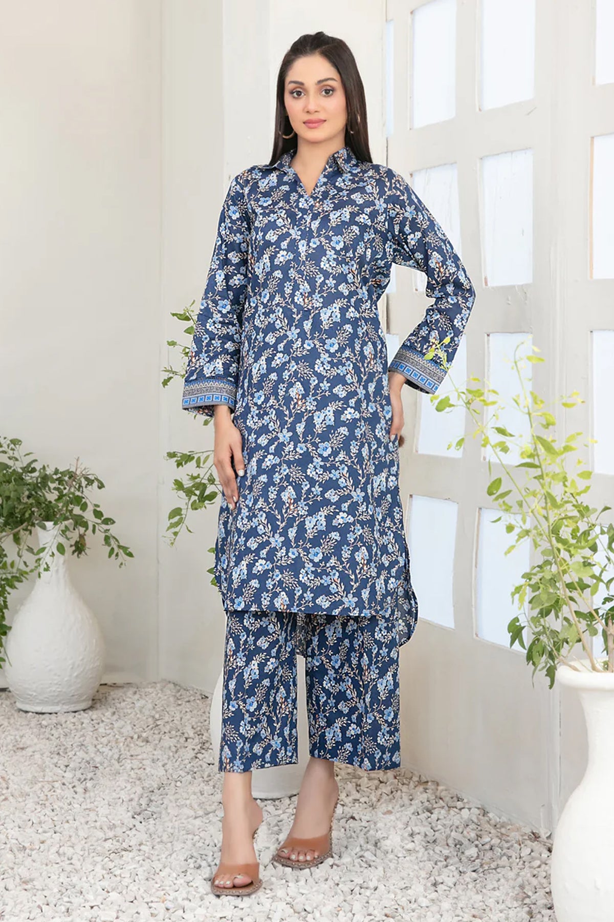 2 PIECE | NECLA VOL II | PRINTED COTTON SUIT - ALZENATK_D - 5239_S