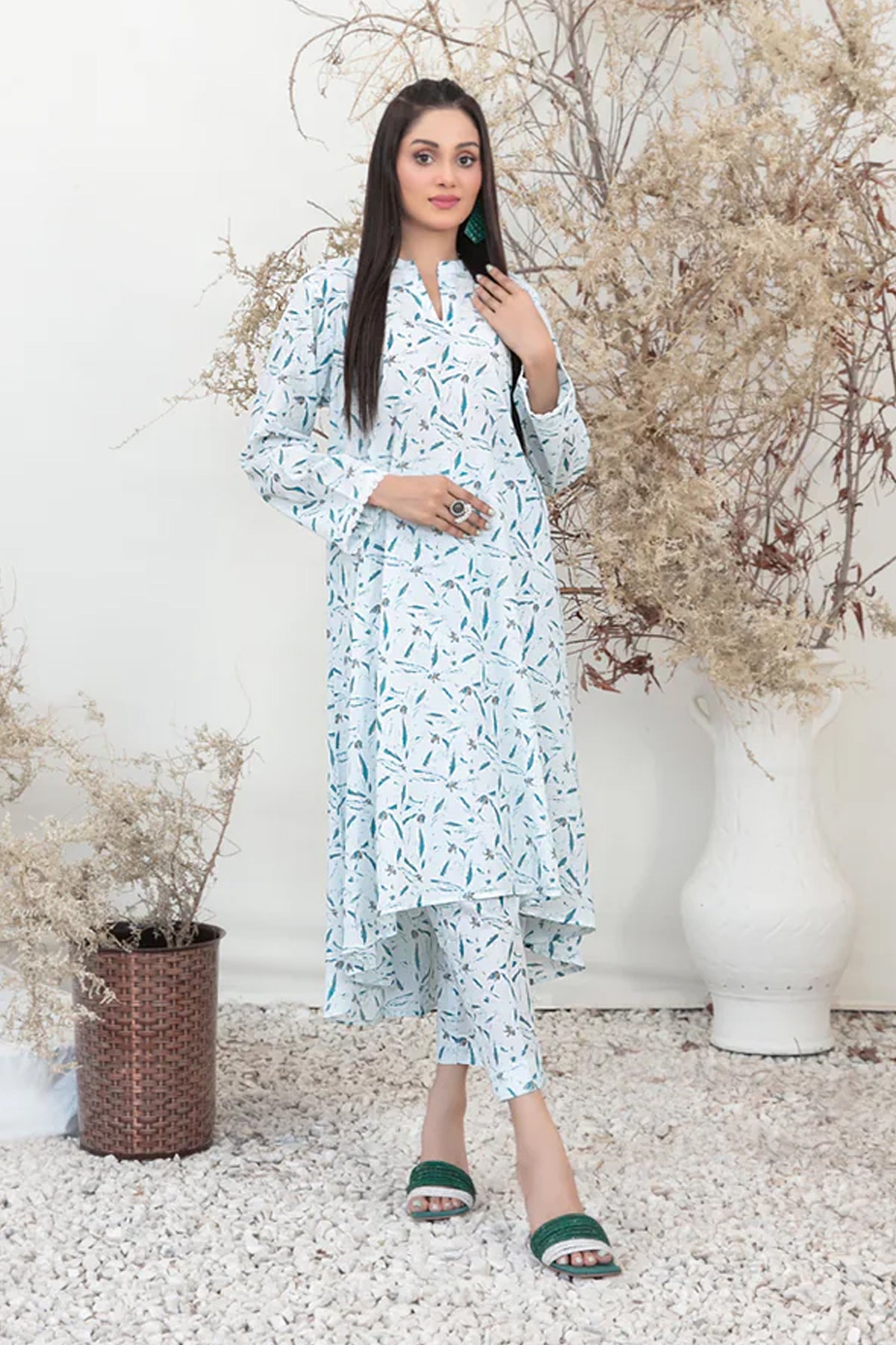 2 PIECE | NECLA VOL II | PRINTED COTTON SUIT - ALZENATK_D - 5238_S