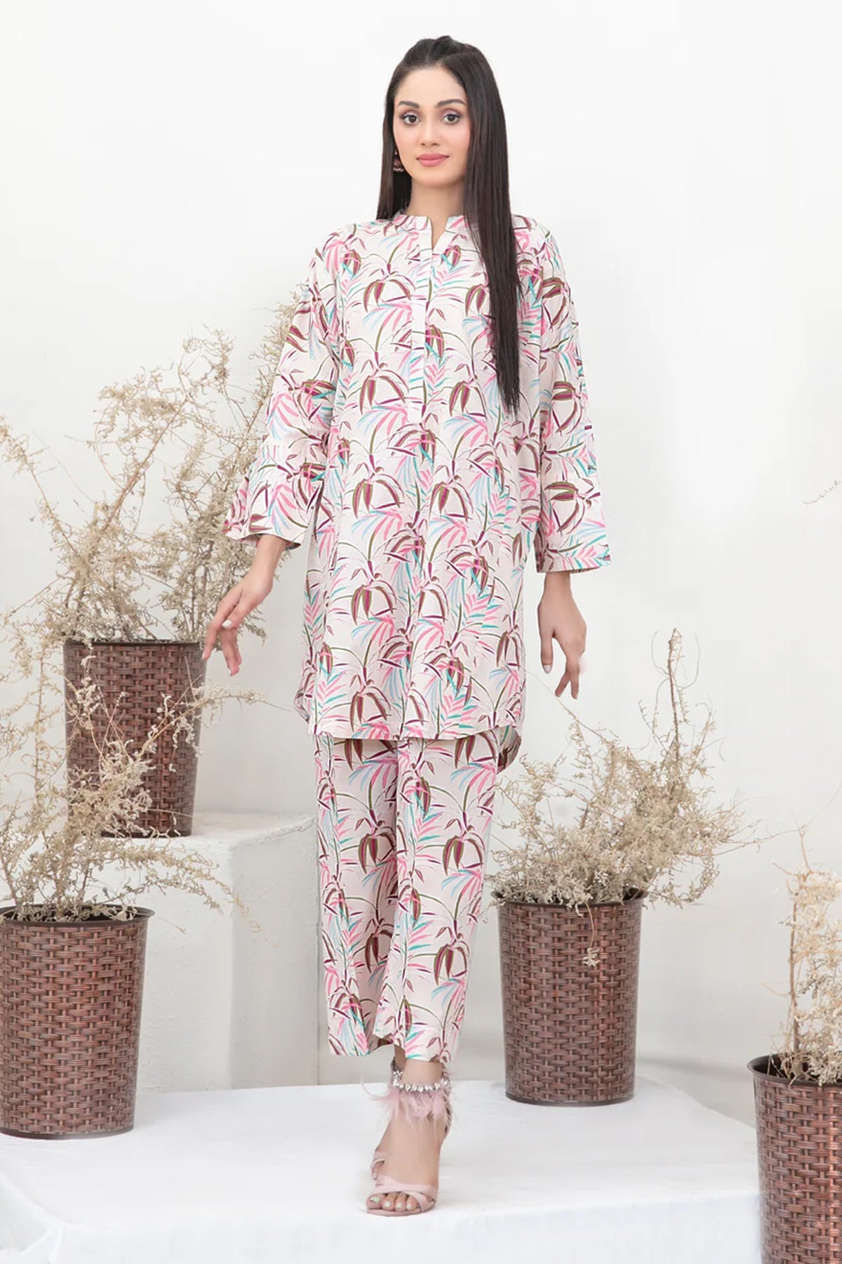2 PIECE | NECLA VOL II | PRINTED COTTON SUIT - ALZENATK_D - 5247_S