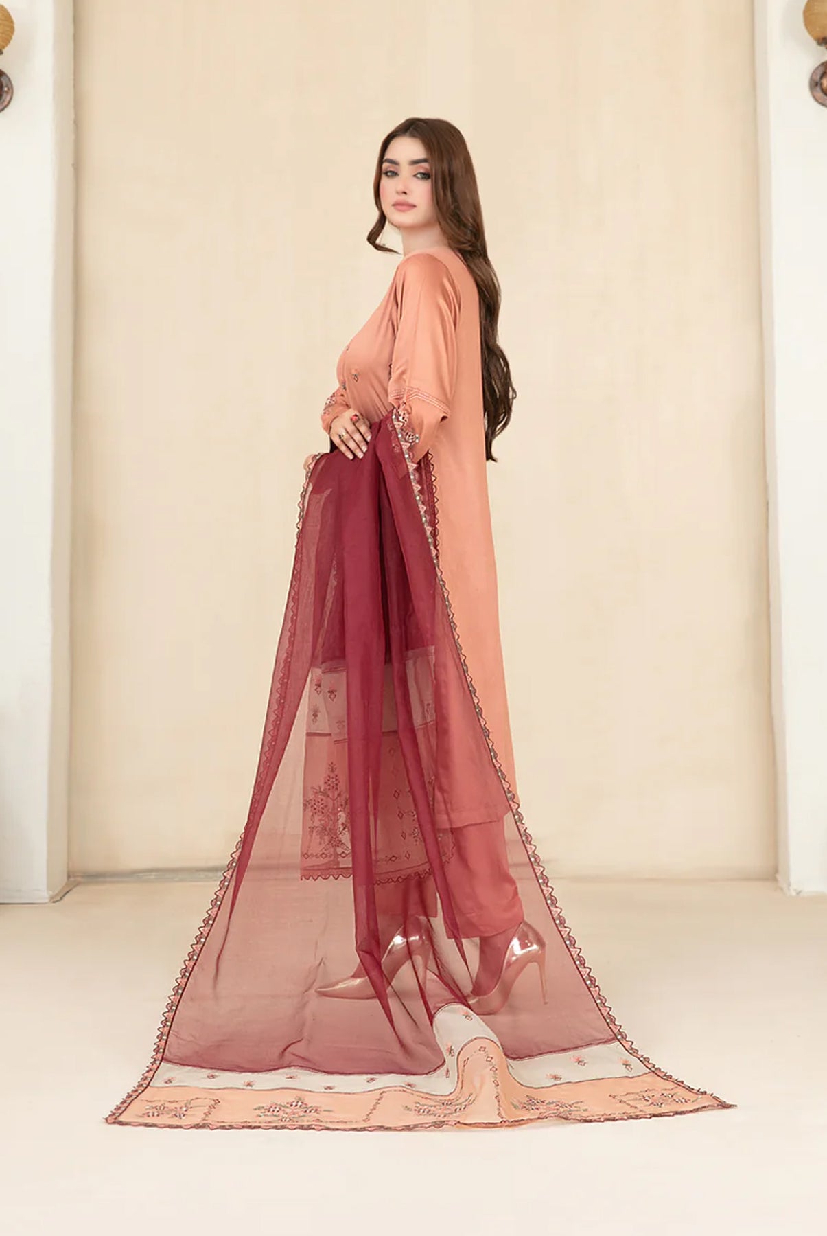 3 PIECE | ARACELI | BELGIAN VISCOSE SUIT - ALZENATawakkal_Araceli_D - 3710_S