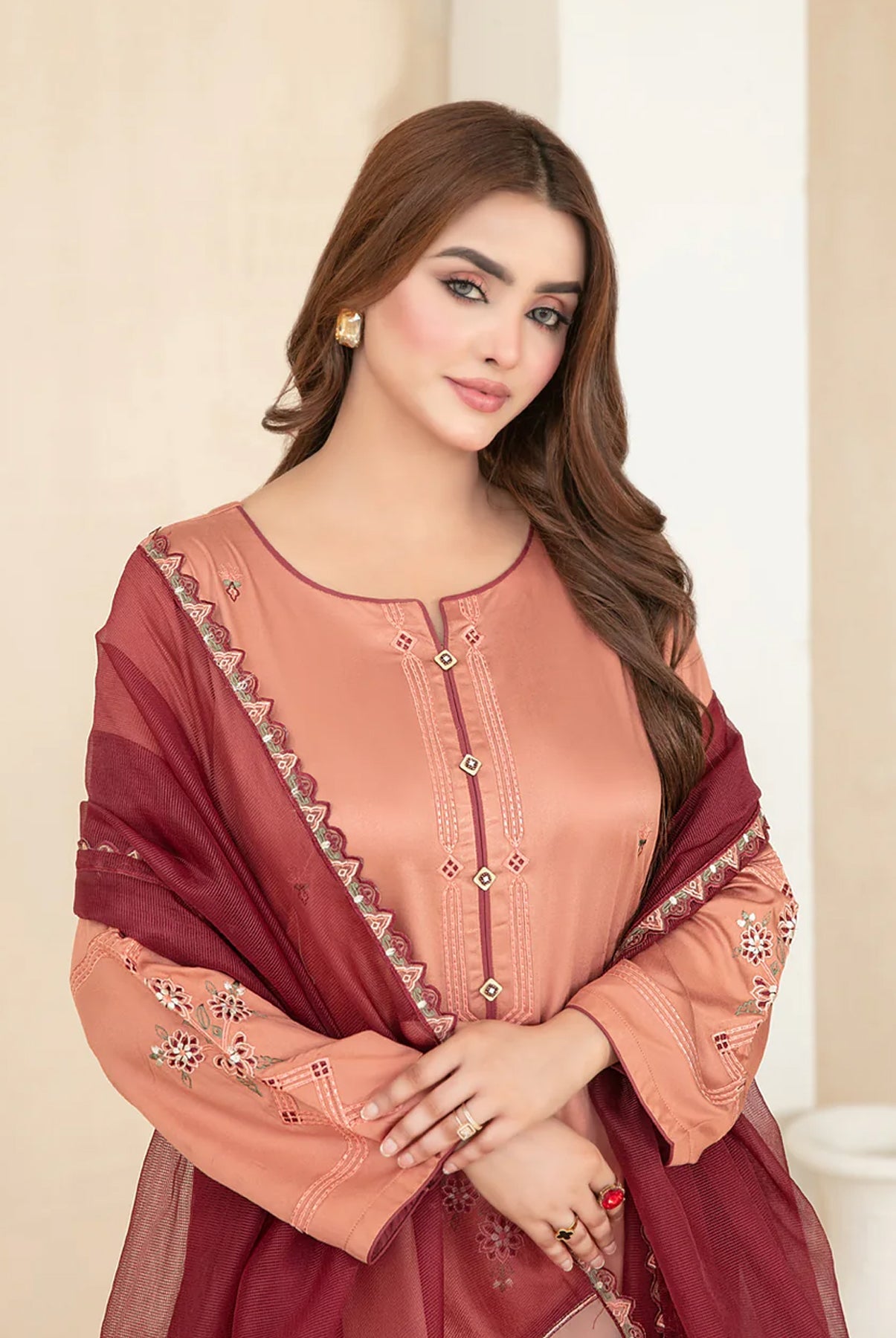 3 PIECE | ARACELI | BELGIAN VISCOSE SUIT - ALZENATawakkal_Araceli_D - 3710_S