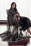 3 PIECE | EMBROIDERED CHIFFON SUIT - ALZENABQU - PR - 890 - XS