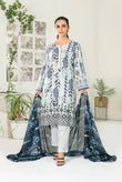 3 PIECE | FASHA | EMBROIDERED VISCOSE SUIT - ALZENATawakkal_Fasha_D - 3687_S