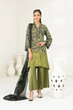 3 PIECE | FASHA | EMBROIDERED VISCOSE SUIT - ALZENATawakkal_Fasha_D - 3682_S