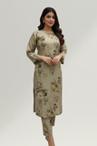 WINTER CASUALS VOL II | 2 PIECE | KHADDAR SUIT | D-1212