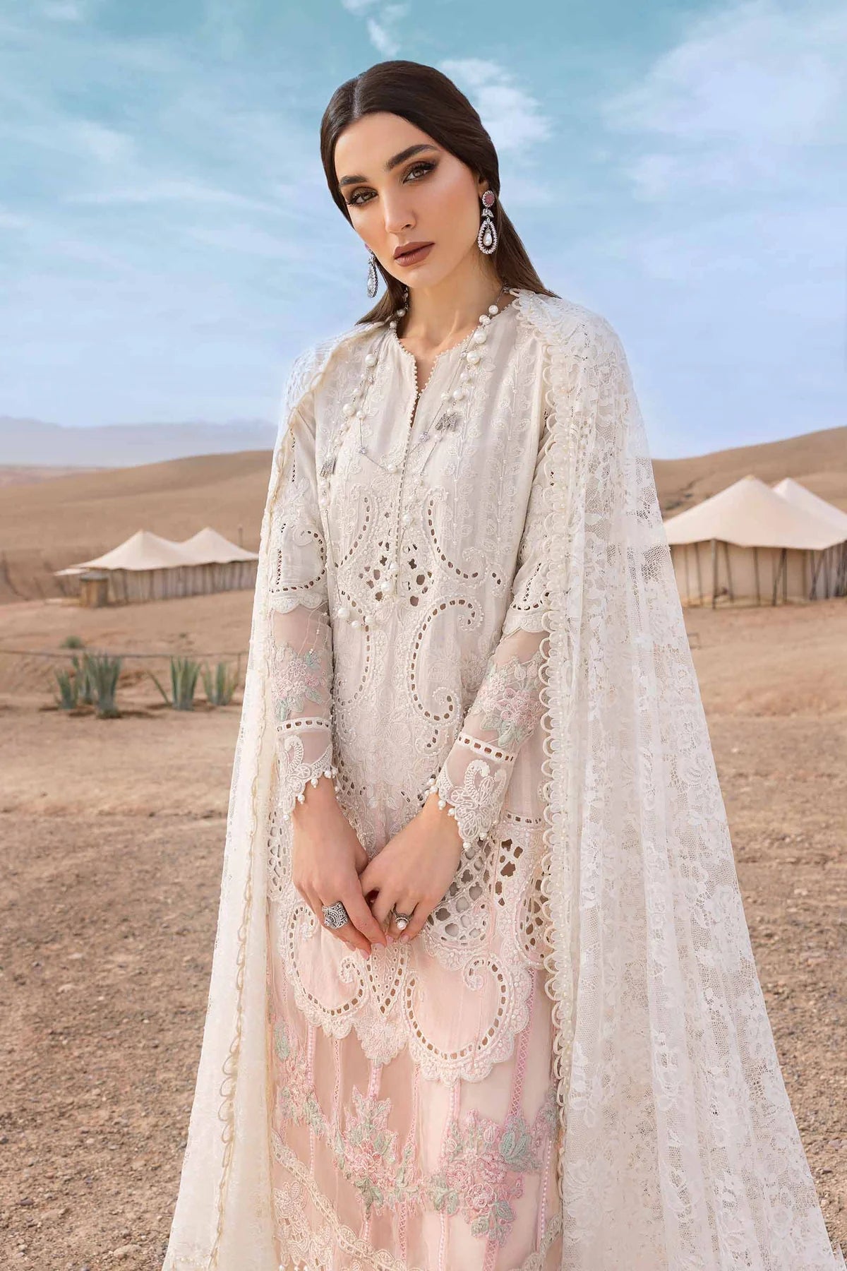 VOYAGE LUXE '25 | 3 PIECE | LAWN SUIT | D-2515-A
