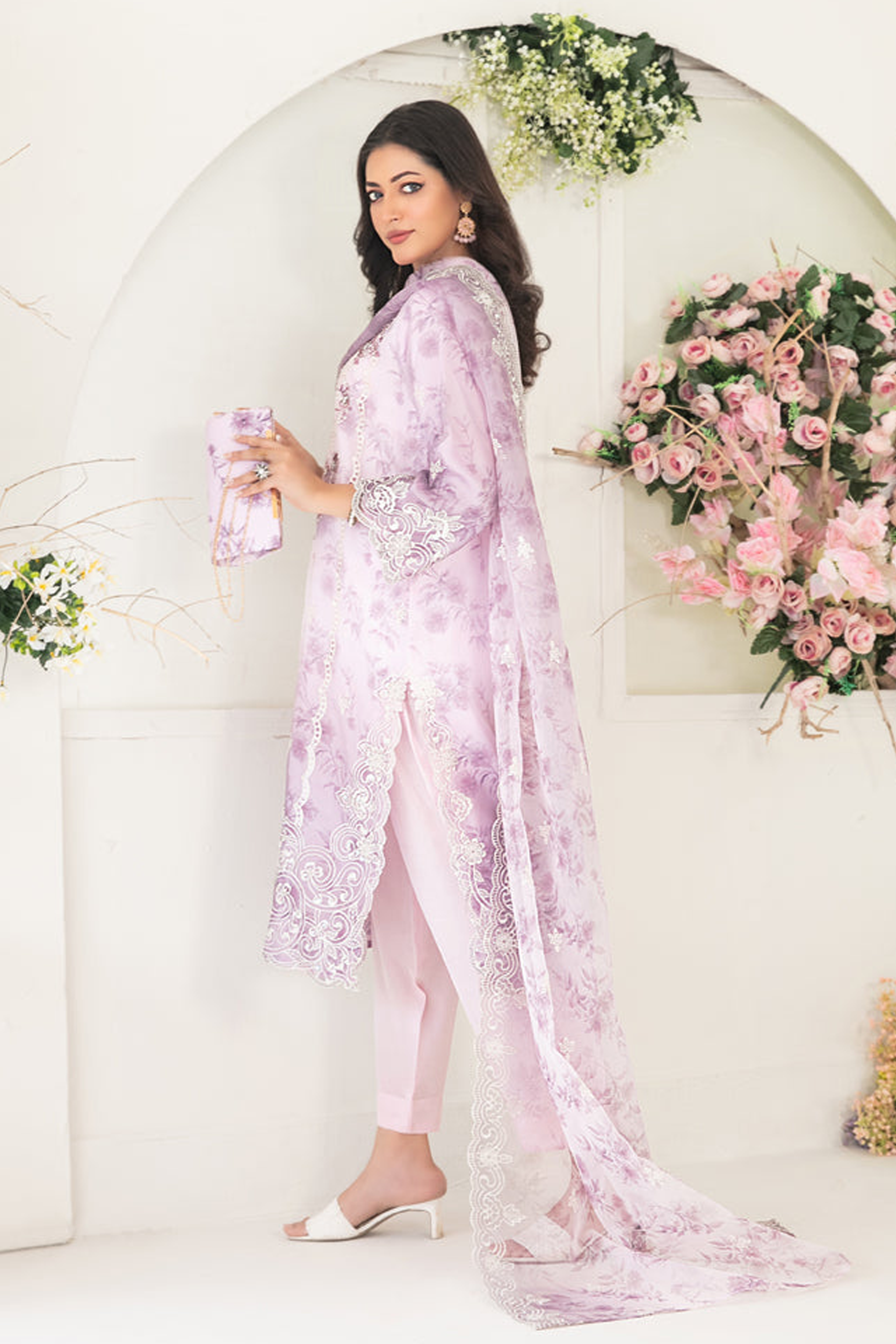 GULYAZ | 3 PIECE | ORGANZA SUIT | D-1931