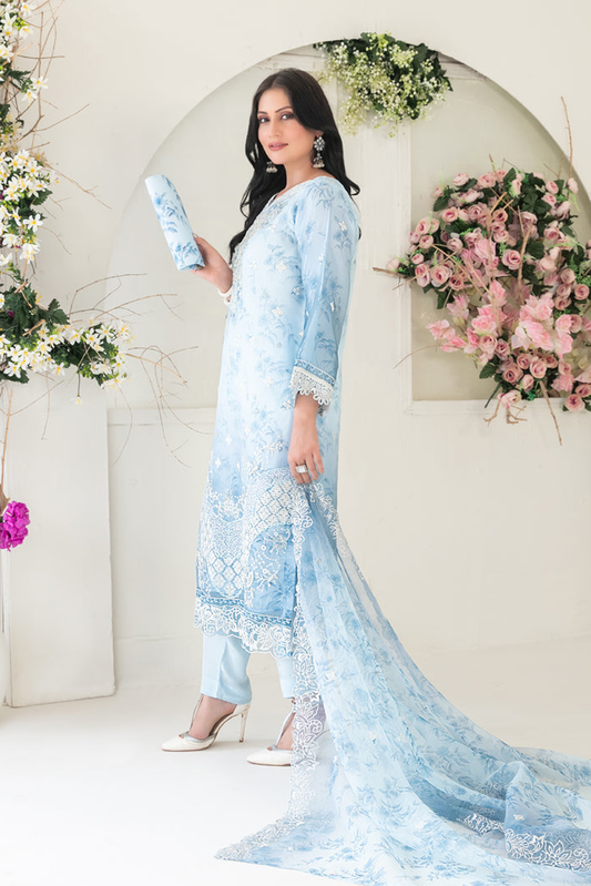 GULYAZ | 3 PIECE | ORGANZA SUIT | D-1933