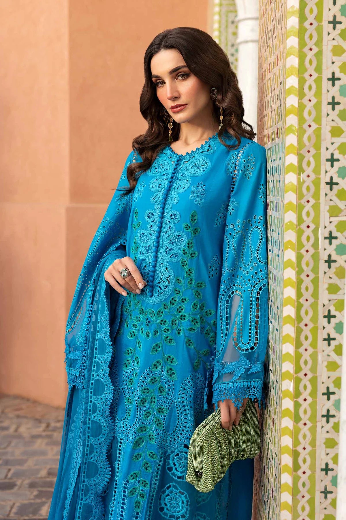 VOYAGE LUXE '25 | 3 PIECE | LAWN SUIT | D-2503-B