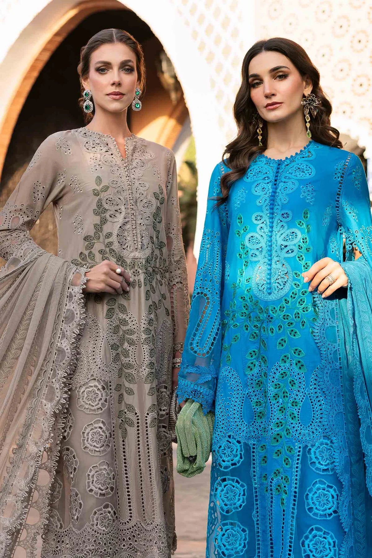 VOYAGE LUXE '25 | 3 PIECE | LAWN SUIT | D-2503-B