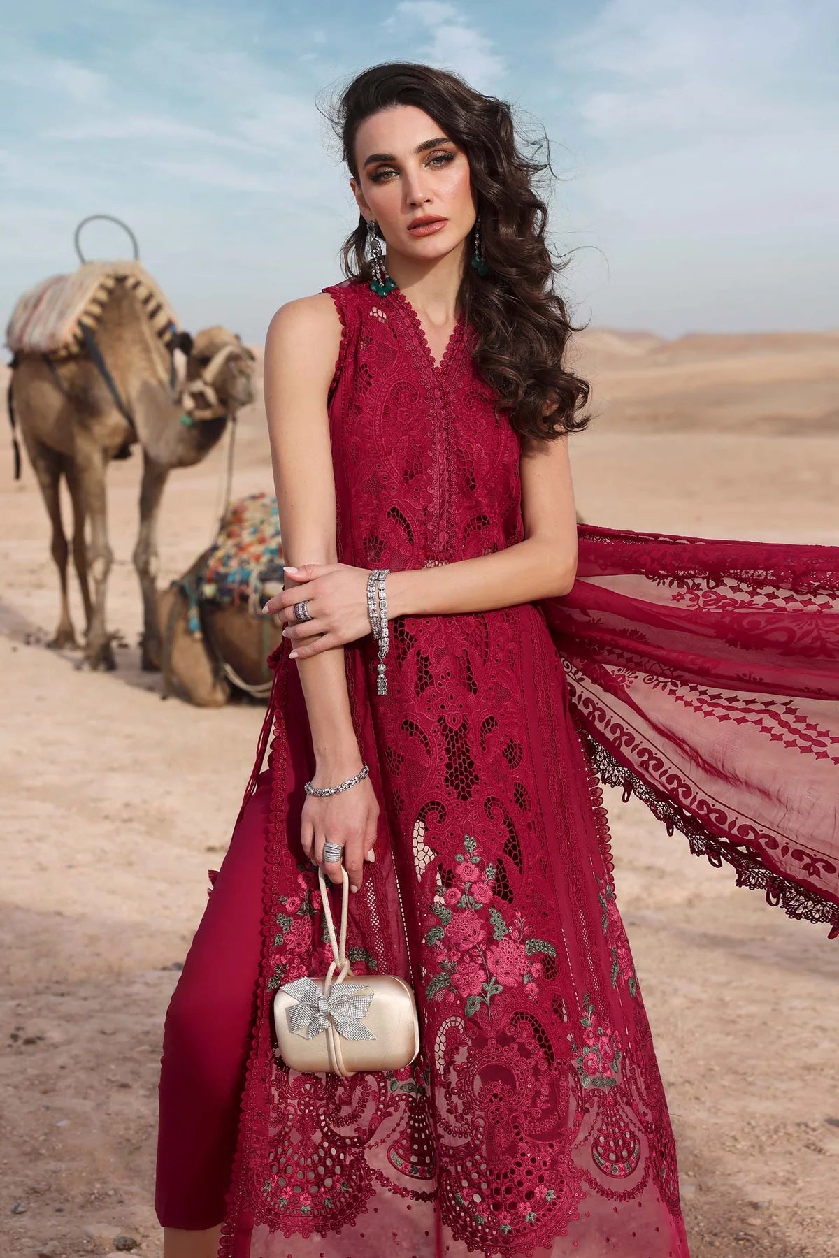 VOYAGE LUXE '25 | 3 PIECE | LAWN SUIT | D-2504-A