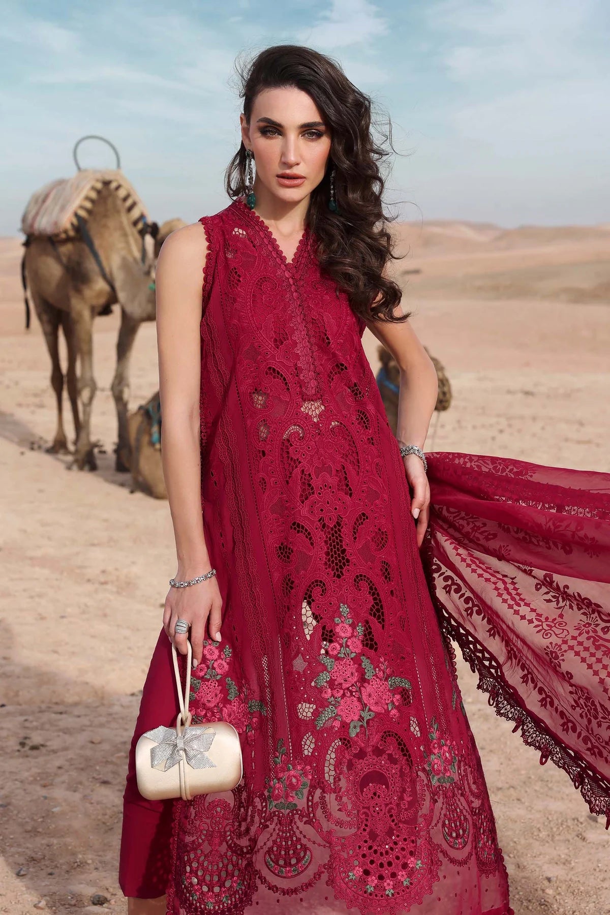 VOYAGE LUXE '25 | 3 PIECE | LAWN SUIT | D-2504-A