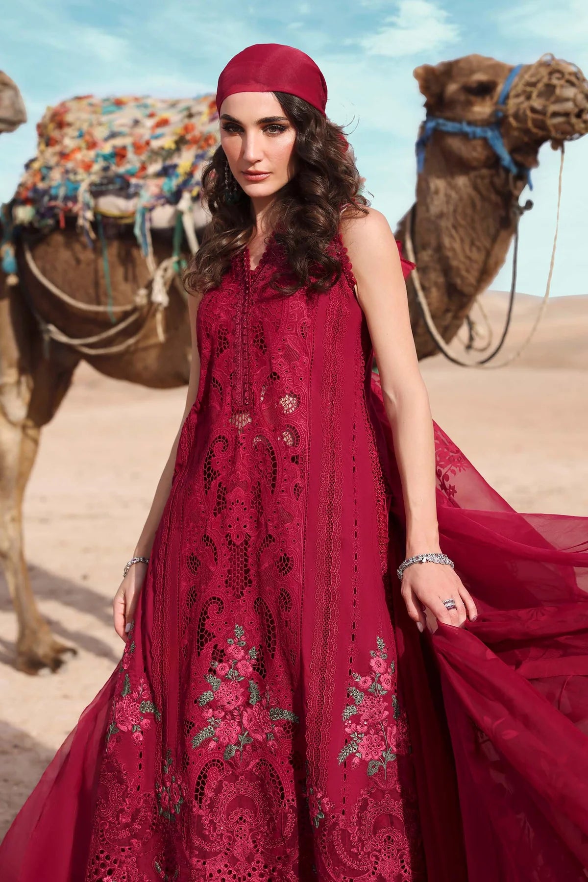 VOYAGE LUXE '25 | 3 PIECE | LAWN SUIT | D-2504-A