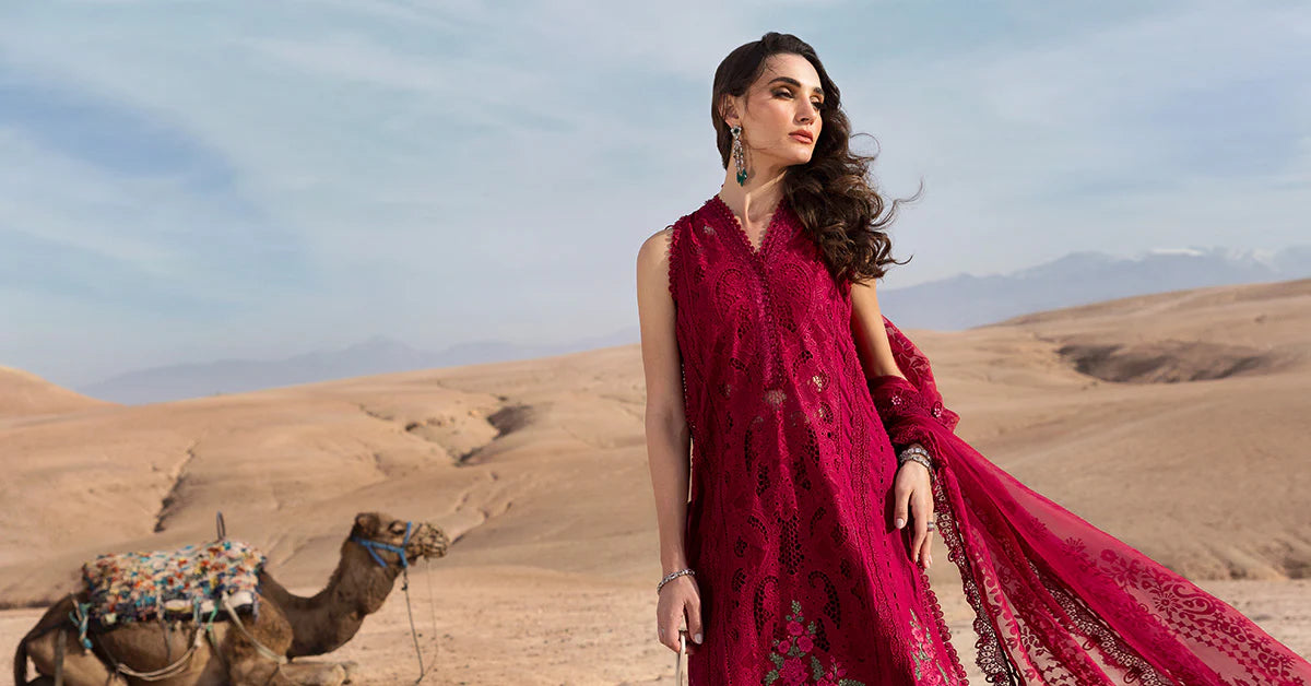 VOYAGE LUXE '25 | 3 PIECE | LAWN SUIT | D-2504-A
