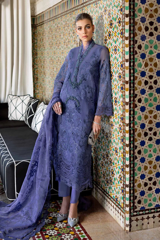 VOYAGE LUXE '25 | 3 PIECE | ORGANZA SUIT | D-2506-B