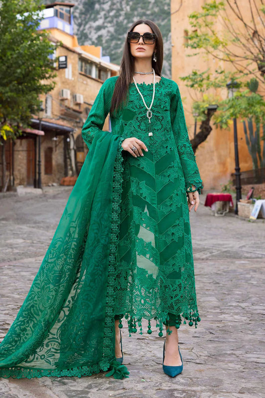 VOYAGE LUXE '25 | 3 PIECE | LAWN SUIT | D-2508-B