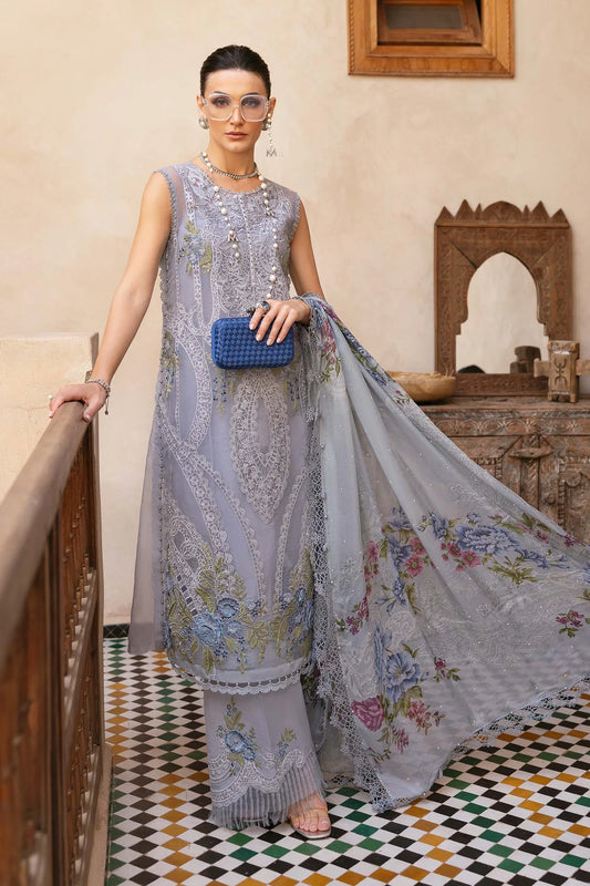 VOYAGE LUXE '25 | 3 PIECE | ORGANZA SUIT | D-2509-B
