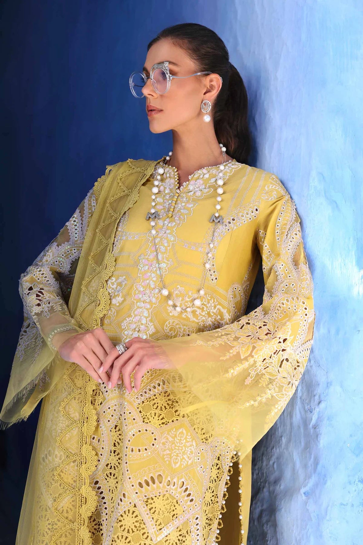 VOYAGE LUXE '25 | 3 PIECE | LAWN SUIT | D-2512-A