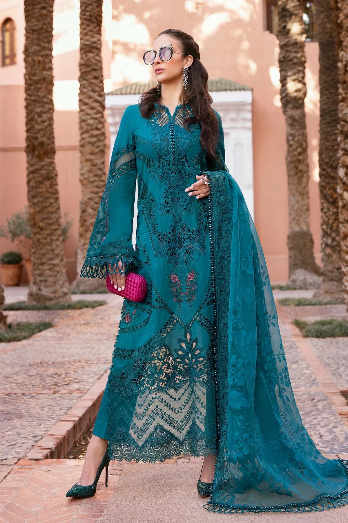 VOYAGE LUXE '25 | 3 PIECE | LAWN SUIT | D-2513-B