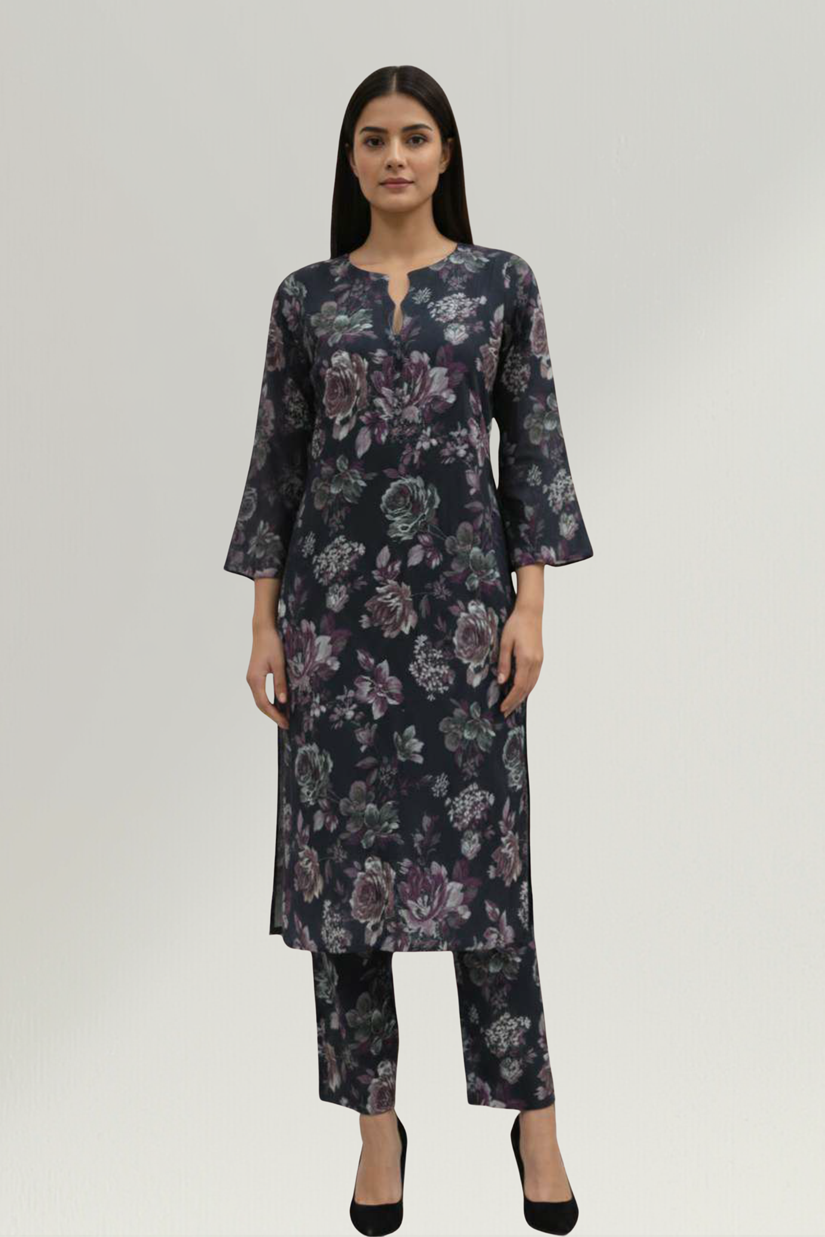 WINTER CASUALS VOL III | 2 PIECE | KHADDAR SUIT | D-3334