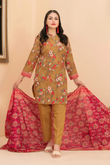 RAHAF | 3 PIECE | KHADDAR SUIT | D-4782