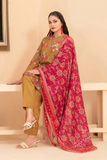 RAHAF | 3 PIECE | KHADDAR SUIT | D-4782