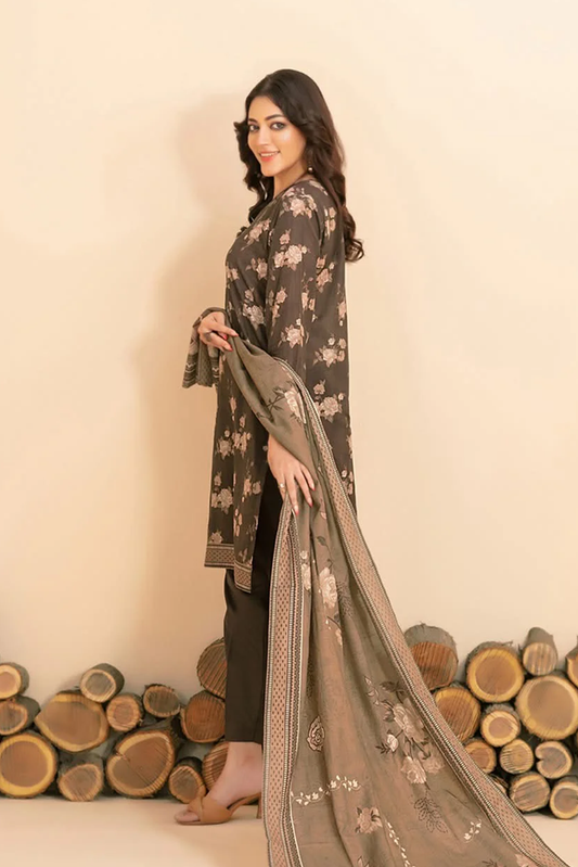 RAHAF | 3 PIECE | KHADDAR SUIT | D-4786
