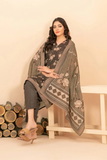 RAHAF | 3 PIECE | KHADDAR SUIT | D-4786