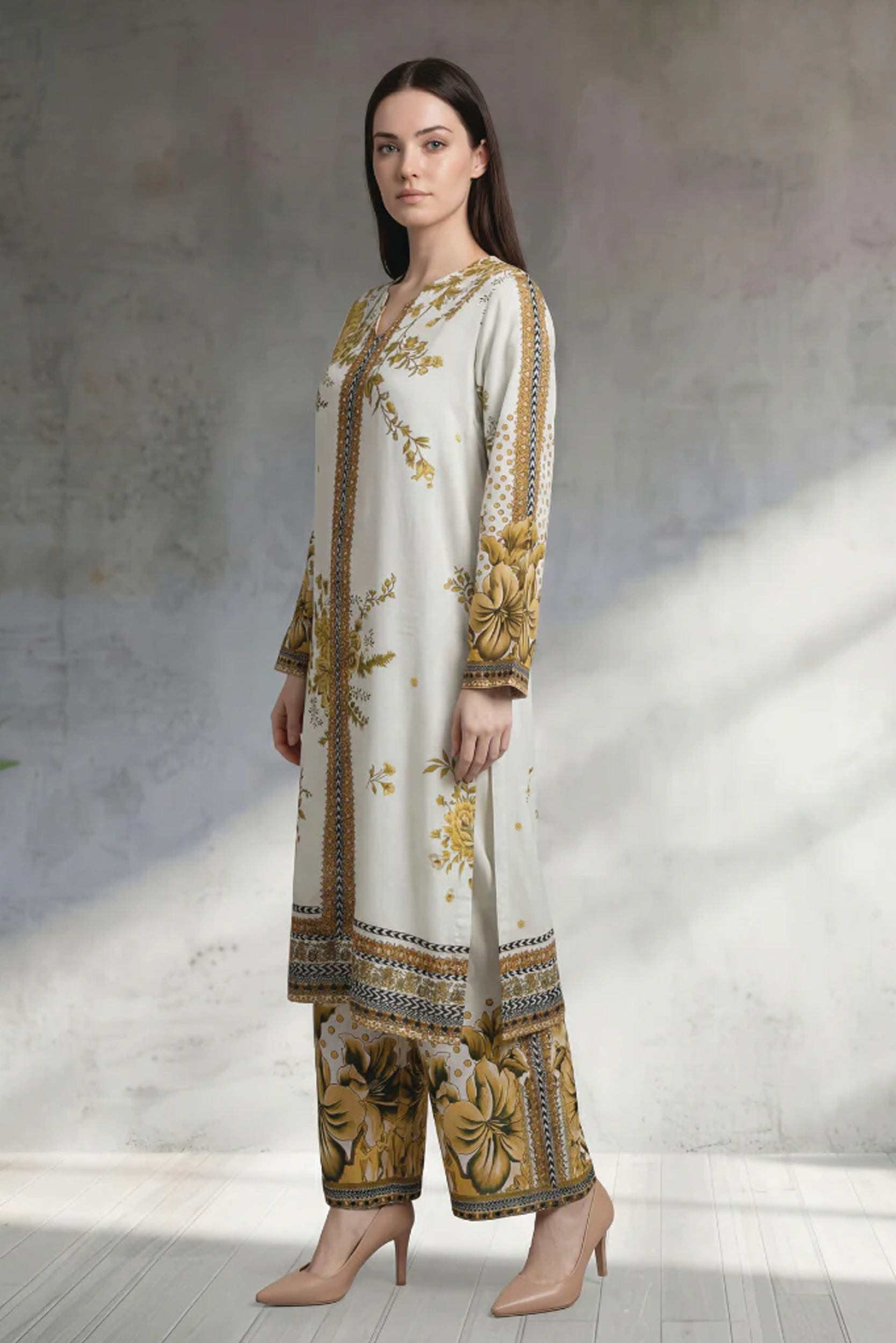 GULZAR VOL 2 | 2 PIECE | LINEN SUIT | D-5455